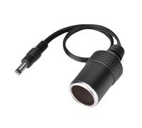 Socobeta Adaptador de Encendedor de Cigarrillos Enchufe Hembra al Encendedor de Cigarrillos Enchufe Hembra 1~12V Cable de alimentación