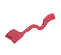 Socobeta Agarre para Pulgar hacia Arriba de Aluminio Liviano para Cámara Z6III Comodidad y Equilibrio Mejorados Negro (Roja)