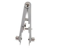 Socobeta Alicates de Barra de Resorte, Herramienta de Reparación de Relojes de Acero Inoxidable Duradera para Ajustes y Reparaciones Fáciles con Pasadores para Relojeros y Entusiastas (Plata)