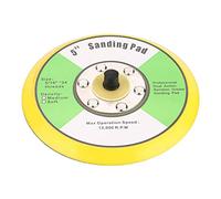 Socobeta Almohadilla de Respaldo para Pulido y Lijado con Rosca M8 para Usuarios de Máquinas Pulidoras Neumáticas o Eléctricas, 100 G de Espuma de PU y Plástico Duro (5 pulgadas (135 piezas))