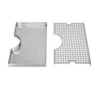 Socobeta Bandeja de Goteo de Cerveza de Acero Inoxidable Bandeja de Goteo de Torre de Cerveza Estable para Restaurante, Fácil de Limpiar, Aplicable a la Mayoría de las Torres de un Grifo