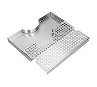 Socobeta Bandeja de Goteo para Barril de Acero Inoxidable, Bandeja de Goteo para Torre de Cerveza de Metal que No Se Oxida, Mantiene la Barra Limpia, Adecuada para Torres de Cerveza de Barril de