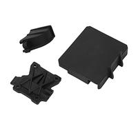 Socobeta Base de Montaje RC ESC Negra, Base de Montaje de Plástico Duradero para Coche ZD Racing 1/7 MX 07 RC, Instalación Ligera y Fácil, Accesorios de Repuesto Ideales