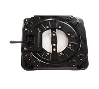 Socobeta Base Giratoria de Asiento de Alta Resistencia, Giratoria de 360 Grados con 4 Puntos de Bloqueo, Placa de Acero Laminada en Frío, Carga de 130kg para Autobús de Barco RV