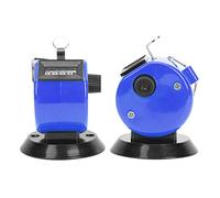 Socobeta Berm Contador Manual de 4 Dígitos con Cubierta de Plástico ABS para Contar Fácilmente Suministros Deportivos para Gestión del Tráfico Rojo (Azul)