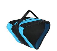 Socobeta Bolsa para Patines Bolsa Duradera para Patines con Ruedas Triangular Impermeable de 3 Capas para Exteriores, para de Hielo con Correa Ajustable para Adultos, Tela Oxford (#3)