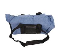 Socobeta Bolsa Portadora de Aseo para Mascotas Circunferencia del Cuello Ajustable Transpirable Bolsa Fácil de Usar para Bañar a Gatos Adecuado para Varios Gatos Tela de Malla, Lona