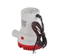 Socobeta Bomba de Sentina en Bote, Bomba sin Agotamiento sin Agotamiento 2000 GPH Fácil de Instalar para Aguas Residuales Marinas (24 V)