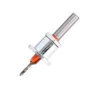 Socobeta Broca Cónica de Límite con Broca Avellanada con Ranura en Espiral para Procesamiento de Metales, Plástico y Madera, de Chaflán de Límite Ajustable para Bricolaje, Acero de Aleación de 2,8 X