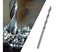 Socobeta Broca Helicoidal HSS de Alta Dureza para Perforación Eficiente de Aluminio, Madera y Plásticos con Práctica Broca de Vástago Recto para Usuarios Eléctricos y de Banco (Especificación 3mm)