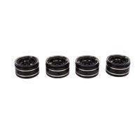 Socobeta Bujes de Rueda Beadlock de Latón Duraderos para Coches RC, 4 Piezas de 2,7x1,6 Cm, Modelos SCX24 y 1/18