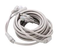 Socobeta Cable CCTV RJ45 + DC Ethernet para cámaras IP NVR 10Mbps/100Mbps 5M/10M/15M/20M(20M)