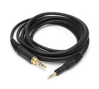Socobeta Cable de Audio de Repuesto Cable Línea de Auriculares para Auriculares ATH-M50X M40X M70X Adaptador de 6,35 mm