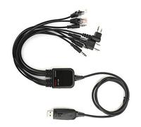 Socobeta Cable de programación USB 8 en 1 multifuncional compatible con Radio