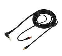 Socobeta Cable de repuesto para auriculares A2DC A2DC A2DC Negro Suave para ATH-LS50 / 70/200 E40 / 50/70