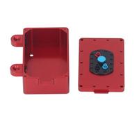 Socobeta Caja de Equipo de Automóvil RC, Caja Receptor RC de Aleación Protectora de Aluminio de Aluminio Resistente y Duradero Sellado con Tornillos para Actualizar (#1)