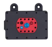 Socobeta Caja de Equipo de Automóvil RC, Caja Receptor RC de Aleación Protectora de Aluminio de Aluminio Resistente y Duradero Sellado con Tornillos para Actualizar (#3)