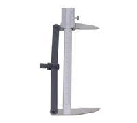 Socobeta Calibrador Vernier Herramienta de Medición de Acero Inoxidable Calibrador Manual Preciso para Carpintería 0-150 Mm 1 Unidad