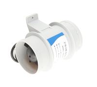 Socobeta Cantador de Ventilador Marino de 3 Pulgadas 3 Pulgadas Ventilador Silencioso de Circulación de Aire de Sentimiento de Bote