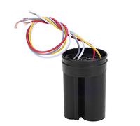 Socobeta CBB60 5+3μF 450V Condensador de Arranque de Motor Dual Condensador de Funcionamiento de CA Universal para Lavadora