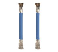 Socobeta Cepillo de Limpieza IC para Placa Base, Alambre de Acero y Cepillos para Teléfono Móvil, Tableta, PC, Portátil, Teclado, Ventilador, Instrumentos de Precisión, 2 uds.