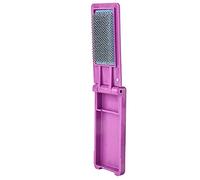 Socobeta Cepillo para Zapatos de Baile, Cepillo Portátil Plegable para Zapatos de Baile Latino, para Salsa Latina, Tango, Evita Suelas Resbaladizas, 5 Colores Opcionales (Púrpura)