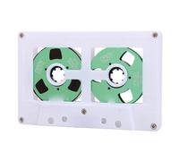Socobeta Cinta de Casete de Carrete a Carrete, Doble Cara, 50 Minutos de Grabación, Sonido de Calidad para Entusiastas de la Música, Construcción de ABS