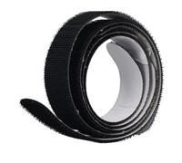Socobeta Cinta Protectora para Marco de Cabeza de Raqueta de Tenis, Protector Multifuncional Fácil de Usar para Entusiastas del Tenis, Nailon, 21mm de Ancho, 3 uds. (Negra)