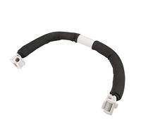 Socobeta Cochecito de bebé Ajustable Agarraderas Apoyabrazos Barra Parachoques con Diseño Curvo para Entrada Fácil Salida Seguro Cómodo Hold (Negro)