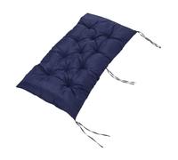 Socobeta Cojín para Banco de Interior y Exterior, Cojín para Muebles de Patio, Suave y Resistente, para 2 Personas, 59,06 X 19,69 Pulgadas, Ideal para Jardín, Balcón (Azul Oscuro)