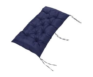 Socobeta Cojín para Banco de Interior y Exterior, Cojín para Muebles de Patio, Suave y Resistente, para 2 Personas, 59,06 X 19,69 Pulgadas, Ideal para Jardín, Balcón (Azul Oscuro)