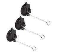 Socobeta Colgador de Pared para Comedero de Pájaros, Gancho de Ventosa ABS Duradero para Plantas, Perfecto para Entusiastas de la Observación de Aves, 3 uds.