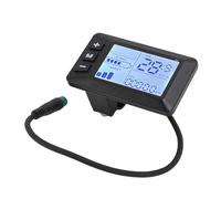 Socobeta Conector Elegante de la Base de la Prueba 5 de la Lluvia de la Pantalla LCD de la Bicicleta Eléctrica para Monitorear el Material del ABS de los Datos