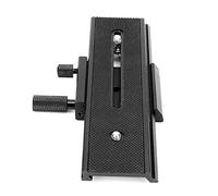 Socobeta Control Deslizante de Riel de Enfoque Macro Estructura Robusta Ajuste Rápido Control Deslizante de Disparo de Primeros Planos para Cámaras DSLR, Escala de Precisión para Alta Precisión,