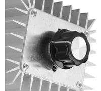 Socobeta Controlador de Velocidad de Thyristor AC 220V 5000W Disipación de Calor Superior Controlador de Velocidad del Motor Ajustable para Diferentes Equipos Eléctricos