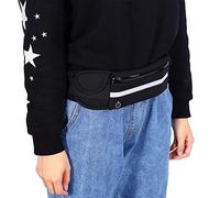 Socobeta Correa de Cintura Ajustable Bolsa de Neopreno para Cinturón para Correr con Diseño de Orificio para Auriculares para Mujeres y Hombres Apto para Viajar Ciclismo Escalada Teléfono Pequeño de