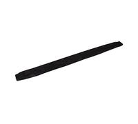 Socobeta Cubierta de Cadena, Aplicación Ancha de Alambre de Tela Flannelette de 60 Cm de Longitud Decoración del Hogar a Prueba de Polvo para el Cable (Negro)
