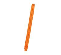 Socobeta Cubierta de Cadena, Aplicación Ancha de Alambre de Tela Flannelette de 60 Cm de Longitud Decoración del Hogar a Prueba de Polvo para el Cable (Naranja)
