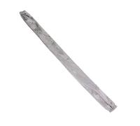 Socobeta Cubierta de Cadena, Aplicación Ancha de Alambre de Tela Flannelette de 60 Cm de Longitud Decoración del Hogar a Prueba de Polvo para el Cable (Gris)