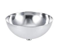 Socobeta Cubierta para Alimentos de Acero Inoxidable, Pulido Espejo, Resistente Al óxido, 31,8 Cm, para Restaurantes Buffet, Plata Duradera para Restaurantes Occidentales (trípode plateado de 10