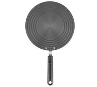 Socobeta Difusor de Calor, Placa de Cocción a Fuego Lento, Protector de Llama, Aleación de Aluminio de 4 Mm de Espesor para Protección de Quemadores de Estufa, Cocción Lenta y Des (24 cm)