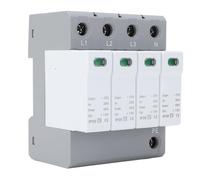 Socobeta Dispositivo Confiable de bajo Voltaje para Supresor de Sobretensiones 4P para Proteger Sistemas de Energía AC275V Instalación Eficiente 1 Unidad