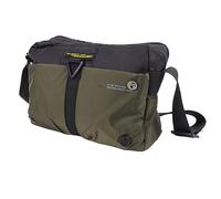 Socobeta Elegante Bolso de Hombro de Hombre Verde, Bolso de Mensajero Impermeable de Tela Oxford para Uso Diario