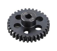 Socobeta Engranaje de Piñón RC de Acero 32T M1 Mod 5mm Compatible con Modelo de Escala 1/8 1/7 Pieza de Repuesto de Motor de Alto Rendimiento