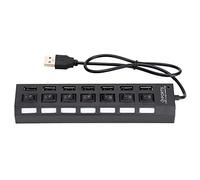 Socobeta Estación de Acoplamiento portátil Hub con Interruptor(7 Black)