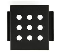 Socobeta Estante de Montaje para HDD de 2,5 Pulgadas, Aleación de Aluminio Duradera, Alta Dureza para Ampliar el Espacio de Almacenamiento para Todos los HDD y SSD de 2,5 Pulgadas (Negro)