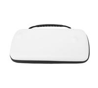 Socobeta Estuche de Transporte para Consola de Juegos Portátil, Bolsa Espaciosa y Segura para ROG Ally X 7 Pulgadas 2025, Material EVA PU Impermeable para Viajes (Blanca)