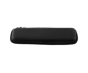 Socobeta Estuche Portátil Negro de EVA para Bolígrafo, Cigarrillo Electrónico, Bolsa de Papelería Compacta para Suministros Escolares de Oficina, 7,87 X 2,75 X 1,37 Pulgadas