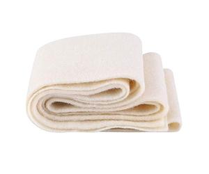 Socobeta Fieltro de Pedal de Piano, Material de Lana de Fieltro de Piano Beige, Suave y Duradero con Almohadilla Accesoria para Reparación de, Se Puede Cortar en Cualquier Tamaño
