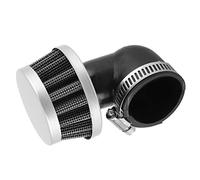 Socobeta Filtro de aire, filtro de aire de 35 mm, filtro de aire en ángulo doblado, aleación de aluminio, excelente reemplazo para hoyo de 90 110 la mayoría de las bicicletas quad